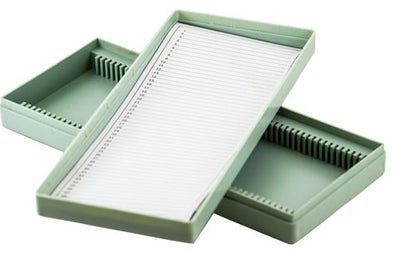 Slide Box stainless steel 50 slides